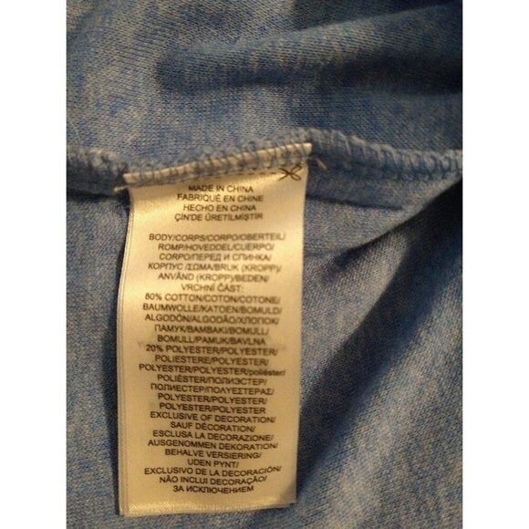 Polo Ralph Lauren hooded dress Blue Twerycloth Small beachy summer casual Nwt - Picture 9 of 9